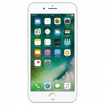 iPhone 7 Plus б/у Состояние Отличный silver 128gb