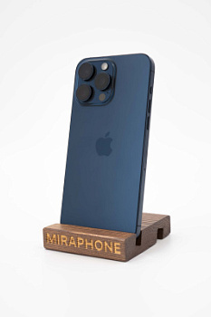 iPhone 15 Pro Max ESim  Blue Titanium 256gb б/у